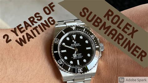 rolex submariner london waiting list|current wait times for rolex.